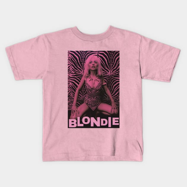 Blondie - Debbie Harry Kids T-Shirt by star girl